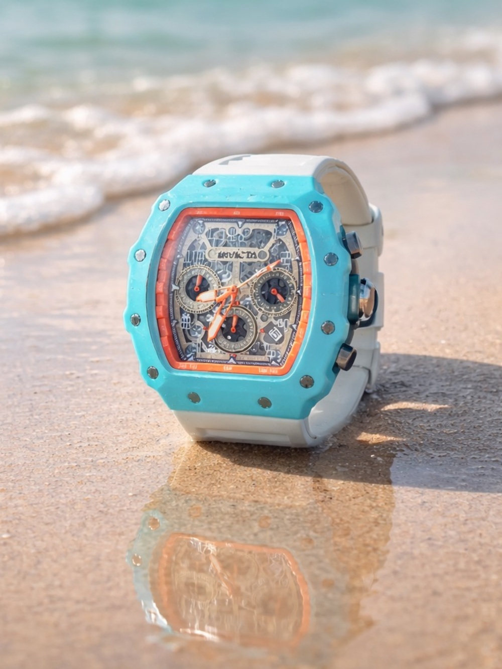 Invicta Racing MIAMI DOLIPHINS colored SPECIAL EDITION watch🔥 NITRO GEN Watch!!